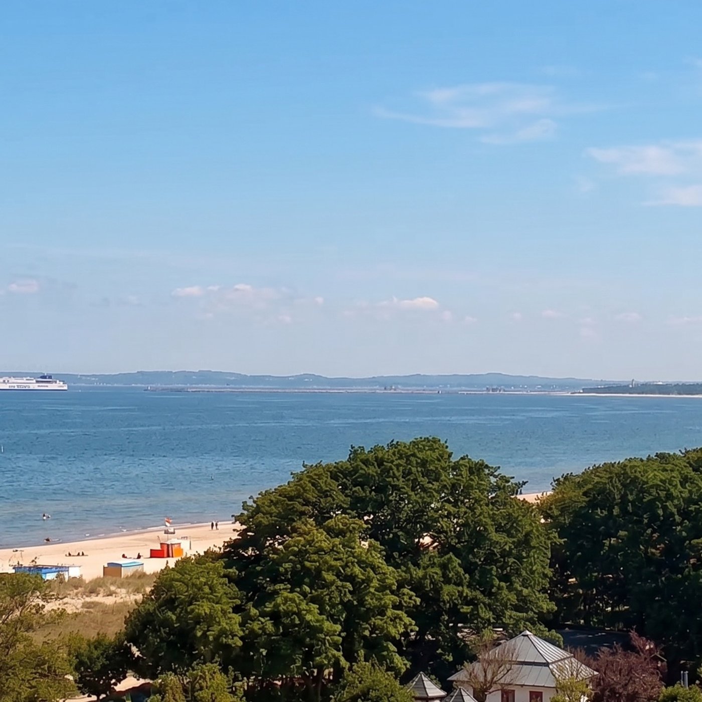 Webcam mit Blick auf die Seebrücke in Ahlbeck