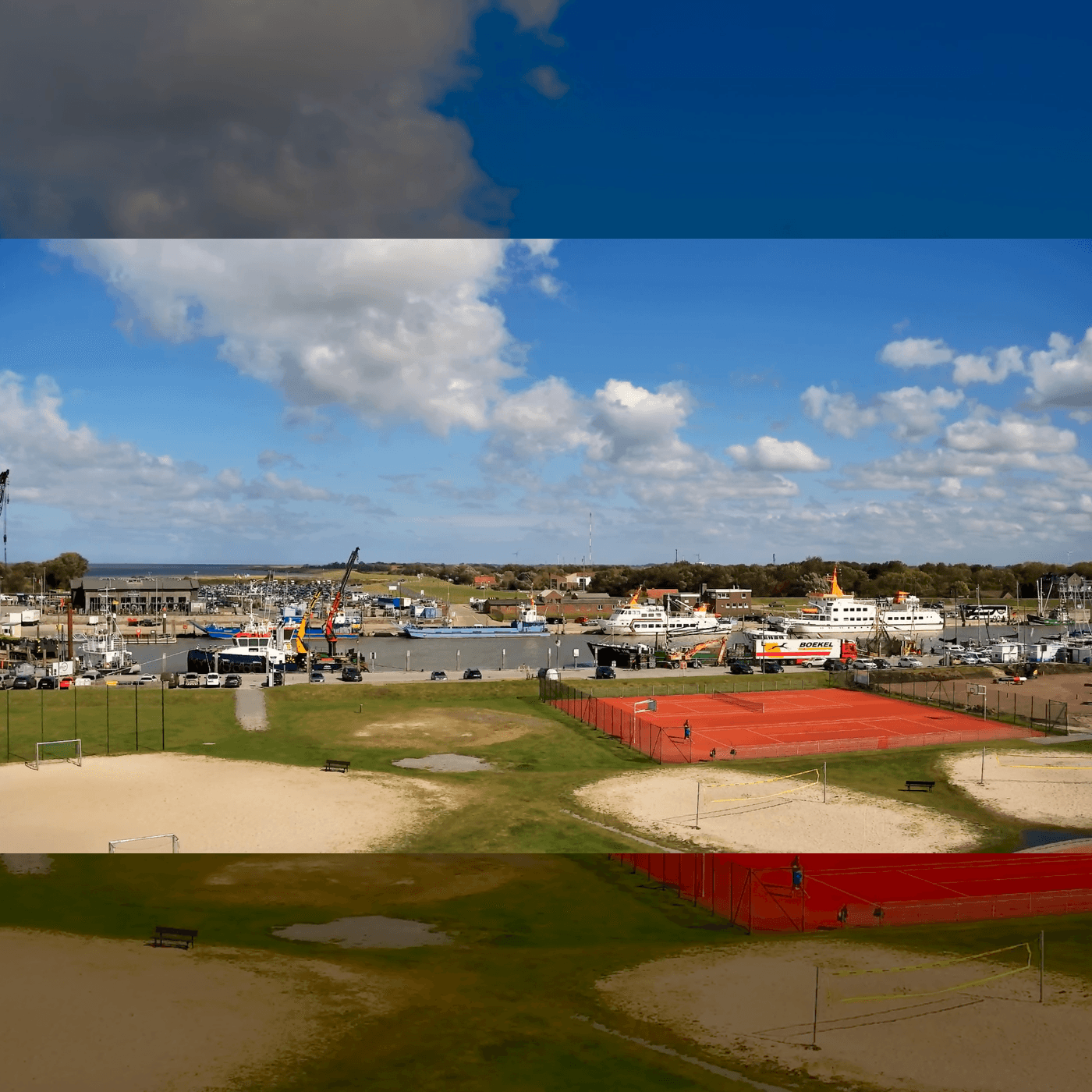 BENSERSIEL WEBCAM - Hafen | Strand | Camping | Nordsee
