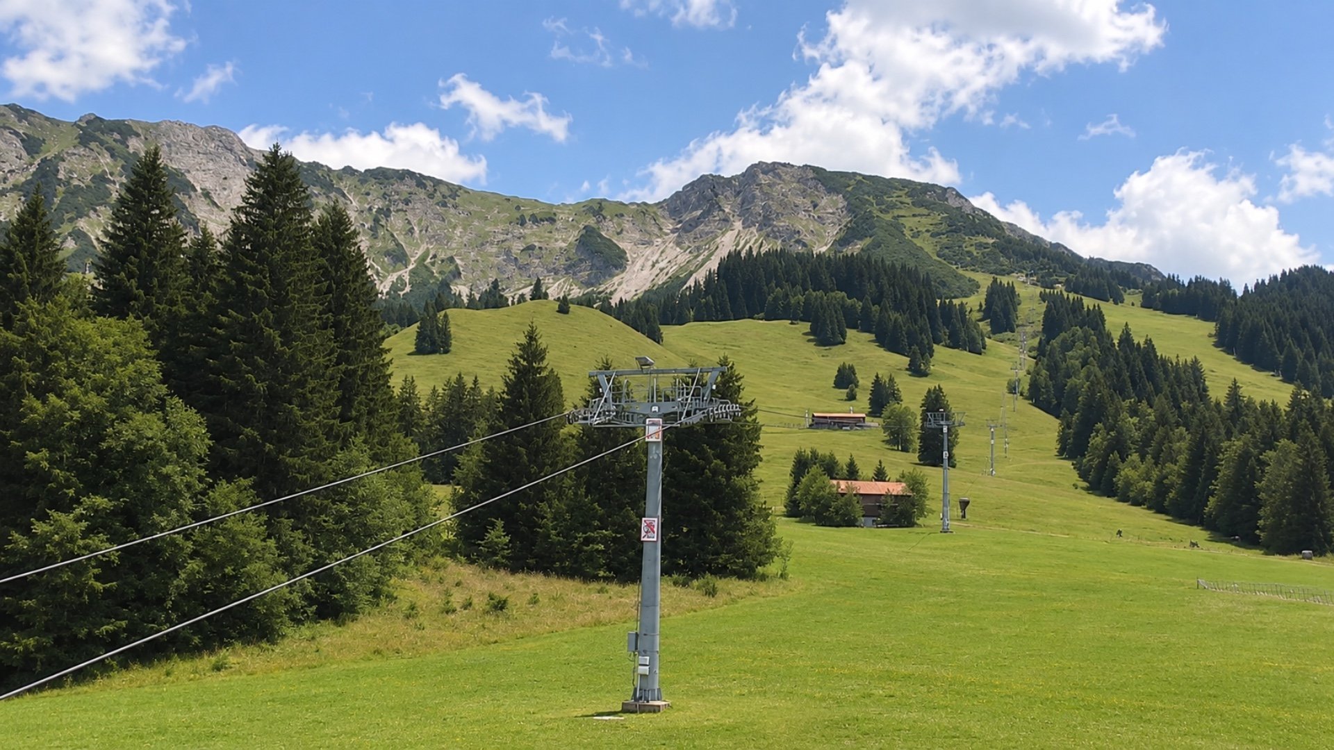 Webcam aus den Allgäuer Alpen in Bad Hindelang Oberjoch