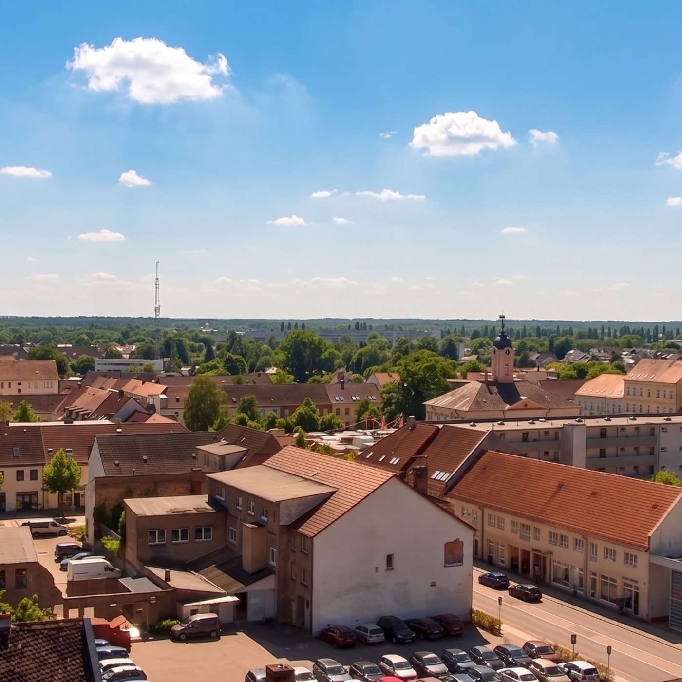 Templin Live – HD Webcam vom Kirchturm
