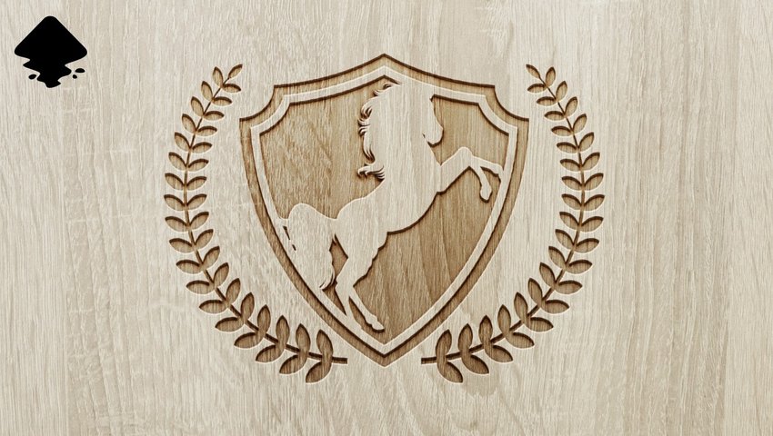 Create A Laurel Wreath Logo with Inkscape