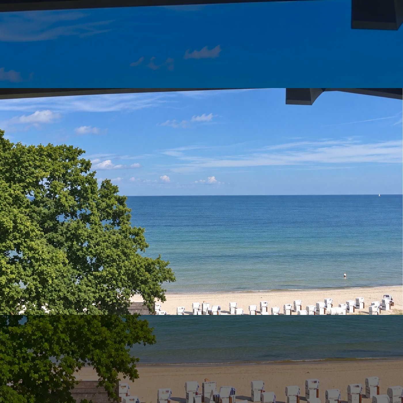 Webcam an der Ostsee am Strand von Scharbeutz