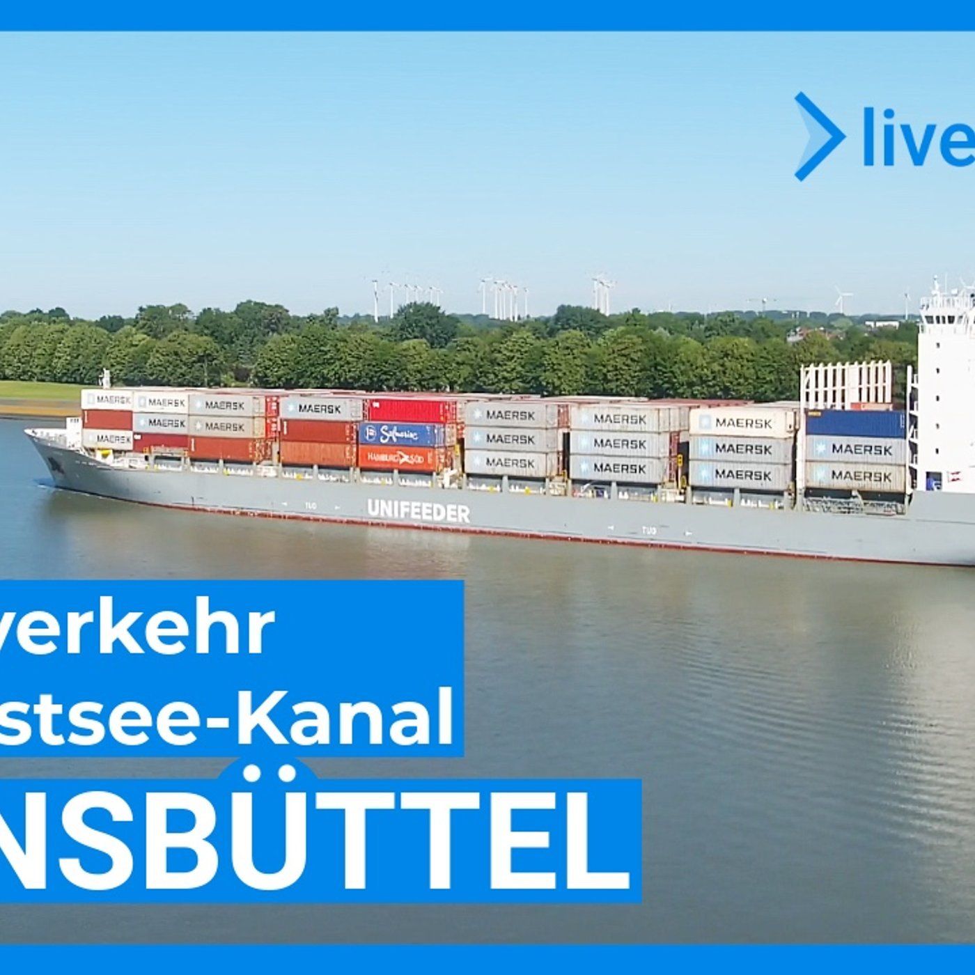 Brunsbüttel – Nord-Ostsee-Kanal / Kiel Canal | Live Ship Traffic