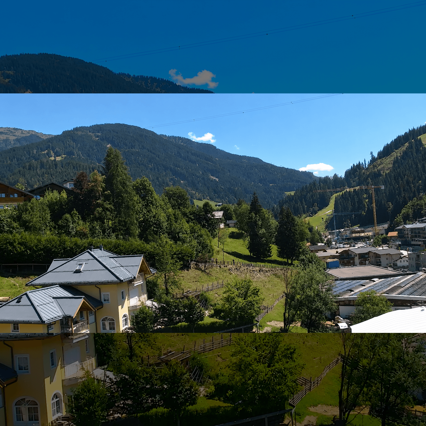 Webcam aus Wagrain im österreichischen Salzburg