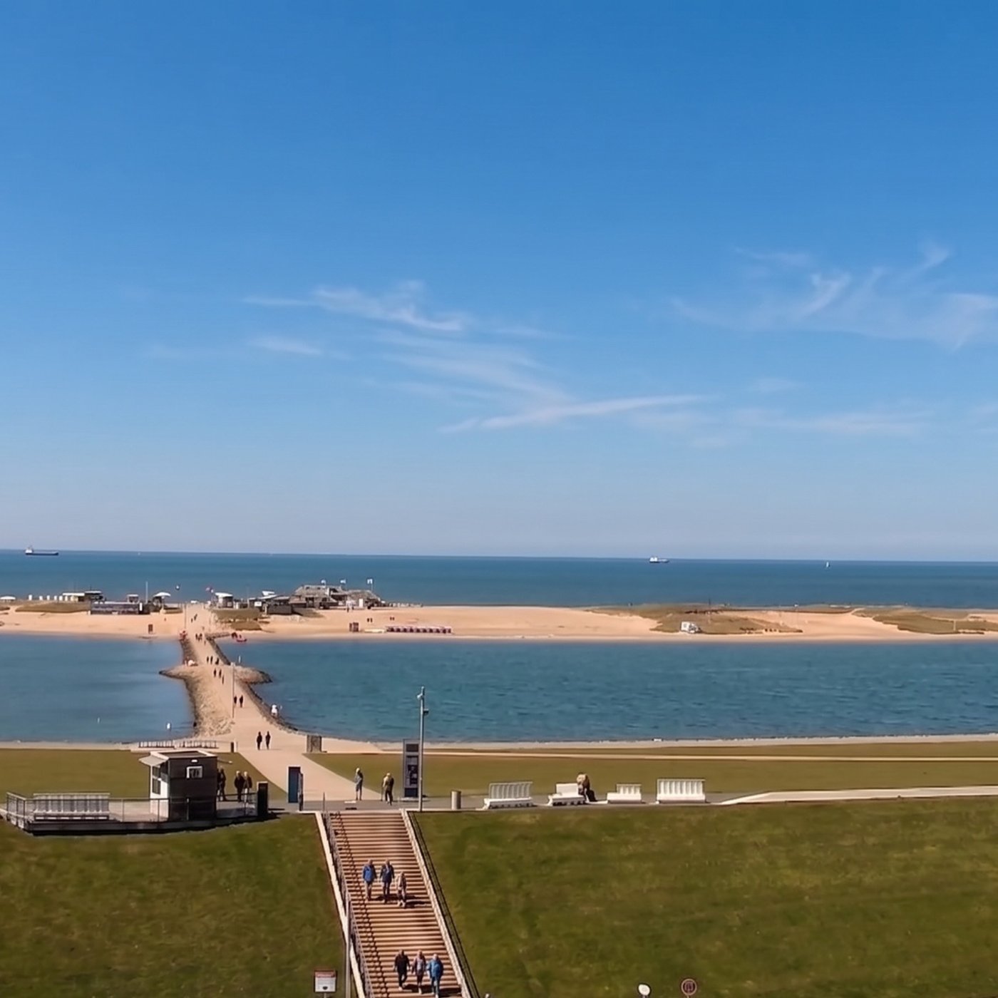 🔴 LIVE: Büsum Perlebucht – North Sea & Wadden Sea | Live Webcam in HD (Nordsee & Wattenmeer)
