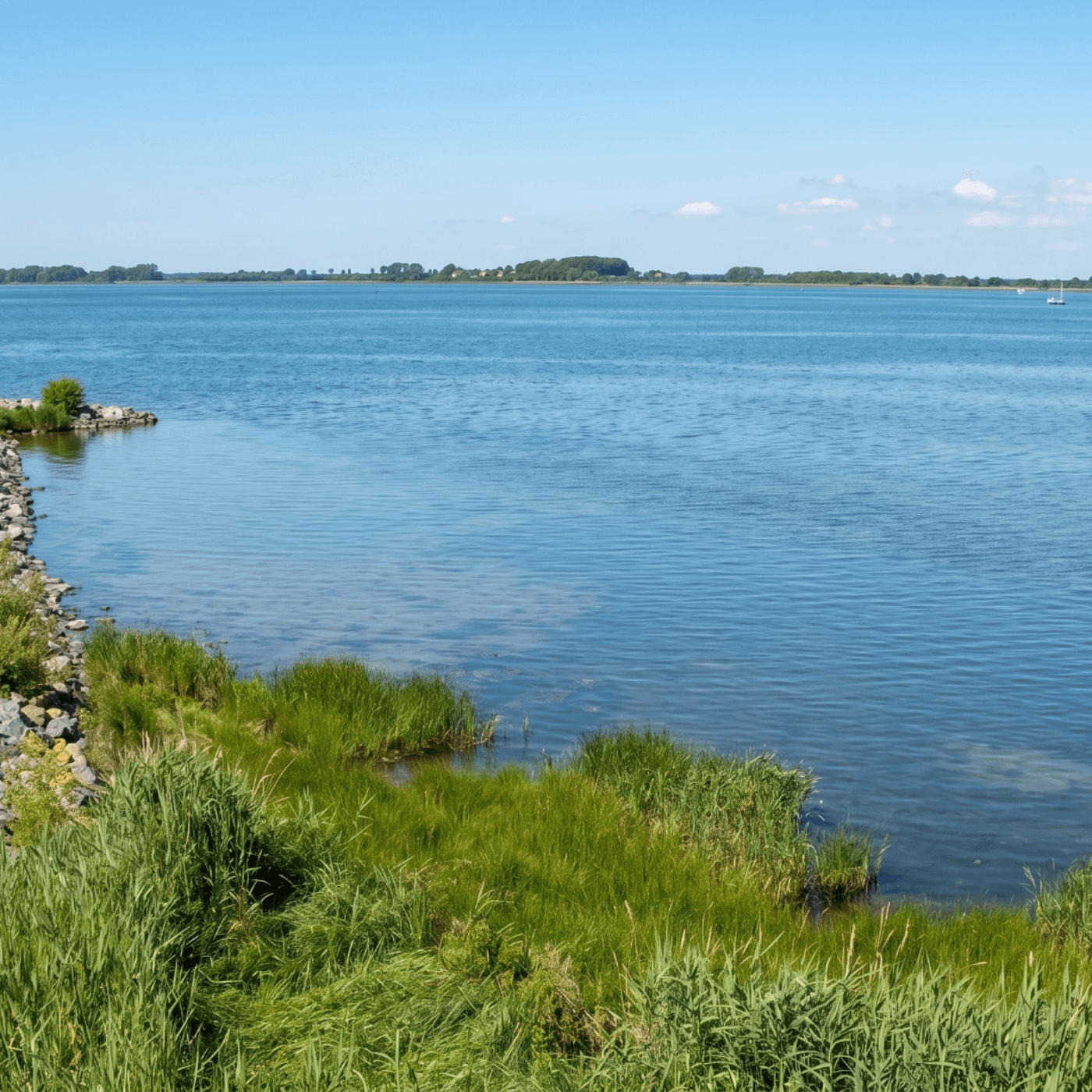 Live-Webcam im Hafendorf Wiek | Panoramablick mit Ostsee